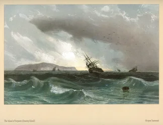 Carlo Bossoli. Schlangeninsel